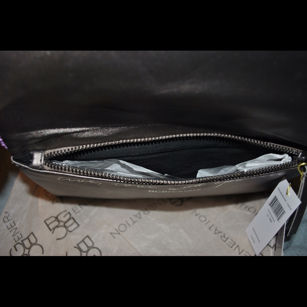 Bcbgeneration Sequin Deco Beaded Clutch - image 4